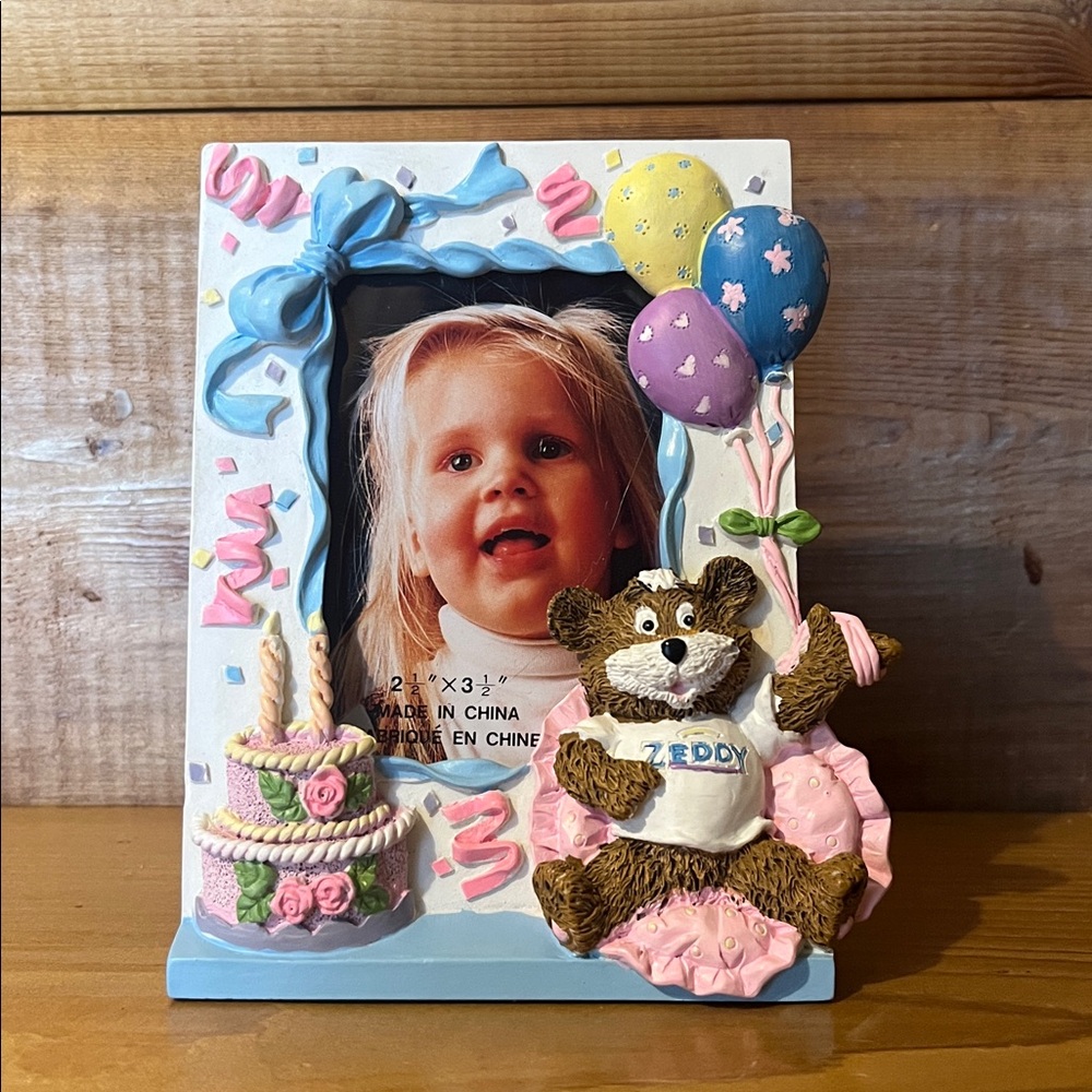 Zellers "Zeddy" The Bear Picture Frame
